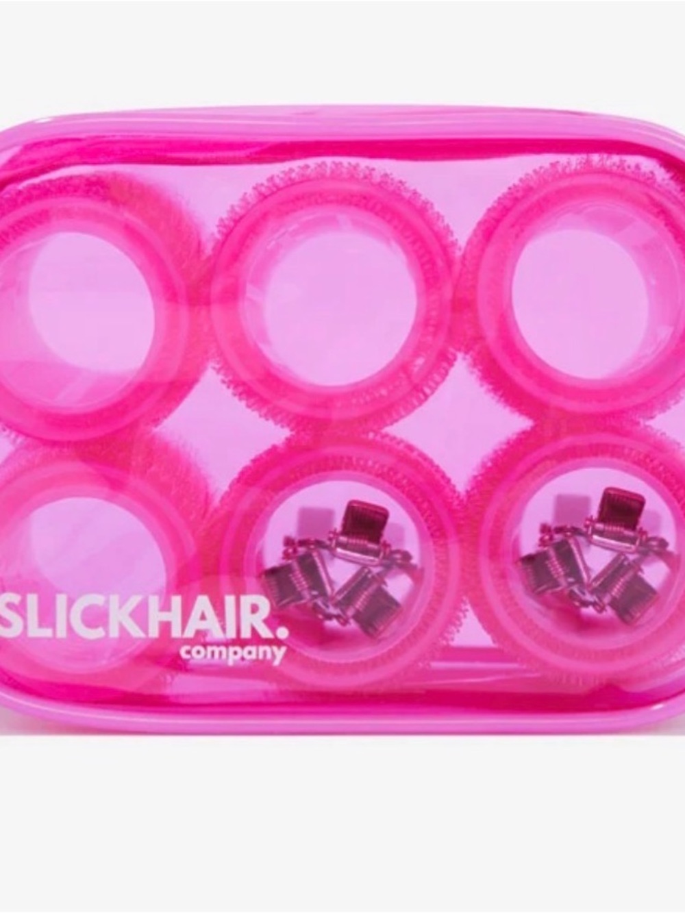 Slickhair Company Heatless Curls Velcro Roller Set with Clips